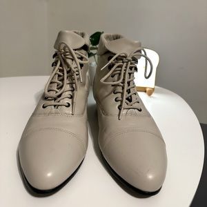 Maine Woods Leather Ankle Boots